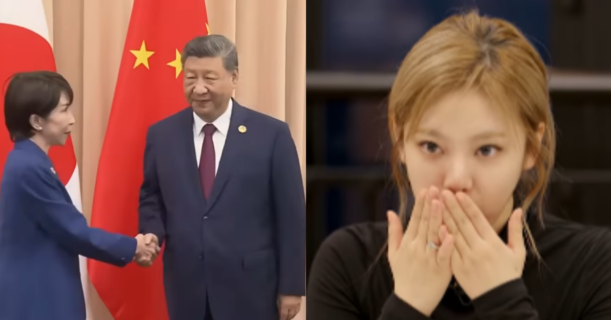 중국과 일본 사이 갈등의 골이 연일 깊어지고 있는 가운데, 문화계에도 불똥이 튀었다. ⓒ유튜브 채널 ‘JTBC News’ / Wavve ‘에스파의 싱크로드’