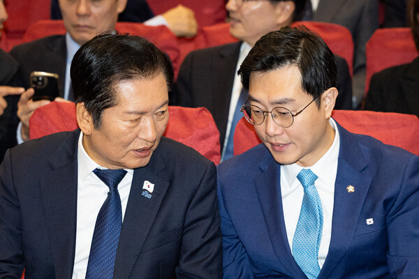 더불어민주당 정청래 대표와 장경태 의원. ⓒ뉴스1 