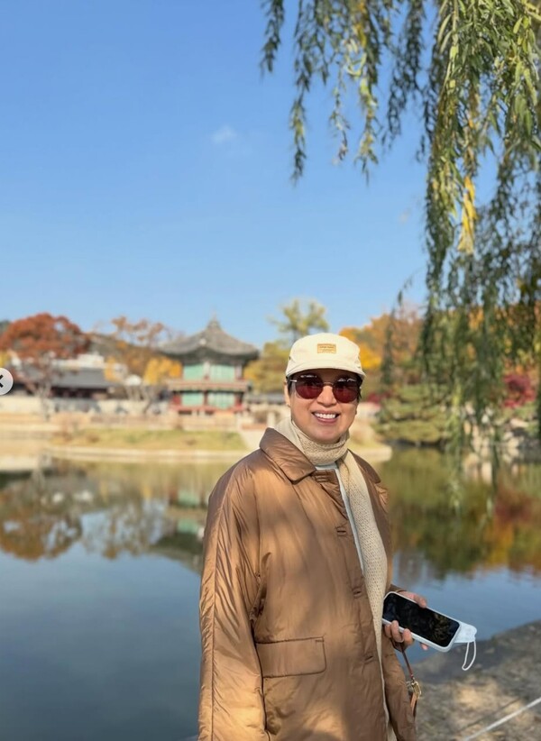 평온한 가을 일상을 공개한 박미선. ⓒ박미선 SNS 