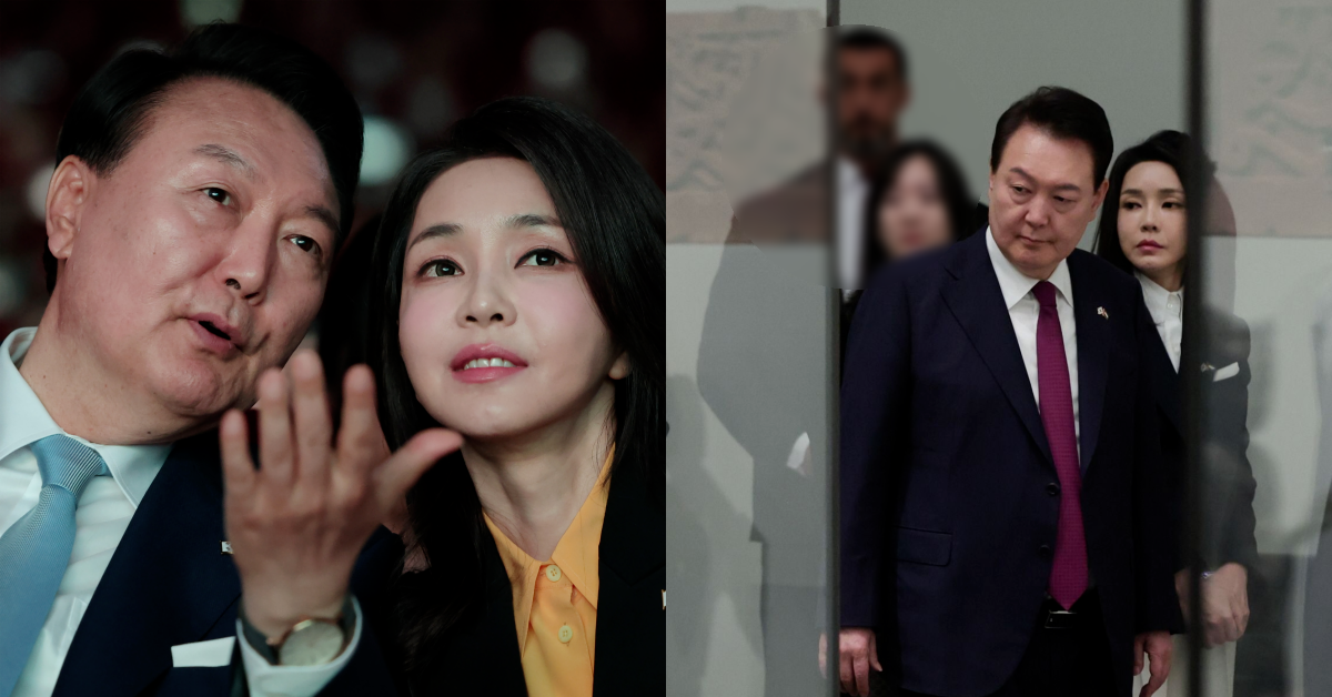 윤석열 김건희 부부가 ‘명성황후의 처소’에 다녀간 다음 날, 대통령비서실은 대여를 문의했다. ⓒ뉴스1