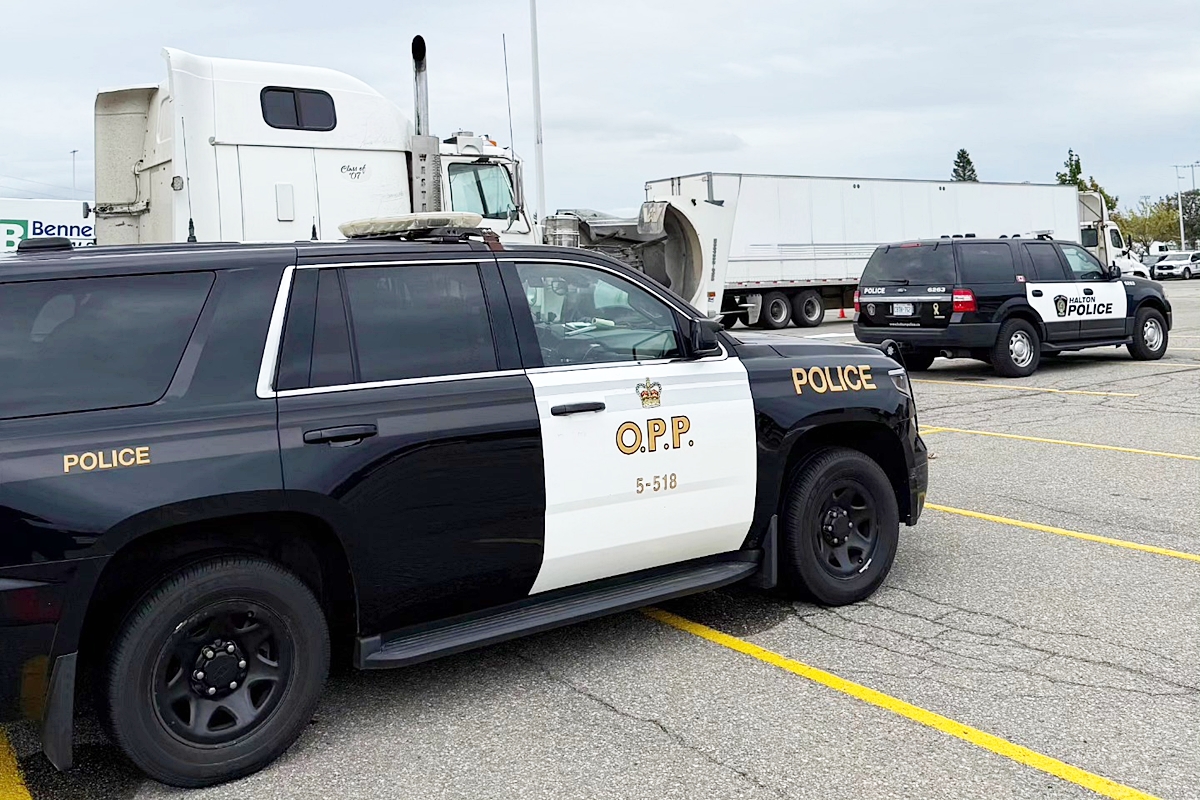 사진 출처 = 페이스북 'Ontario Provincial Police -Highway Safety Division'