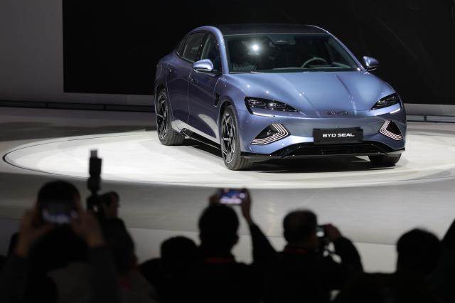 BYD 전기 스포츠세단 씰SEAL 사진아주경제DB