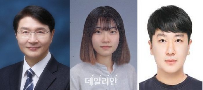(왼쪽부터) KAIST 조용훈 교수, 김혜민 박사과정, 김재원 박사과정.ⓒKAIST