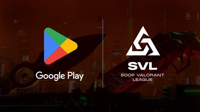 구글플레이(왼쪽), SVL 로고ⓒ각사