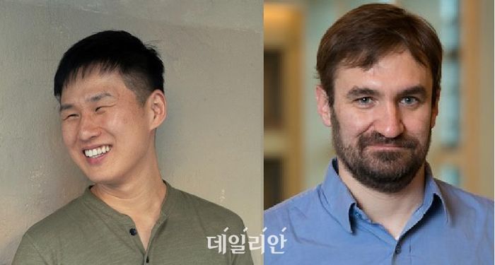 (왼쪽부터) 이선우 KAIST 겸직교수, 알로이샤 모나 (Aloysha Molnar) 코넬대 교수.ⓒ한국과학기술원