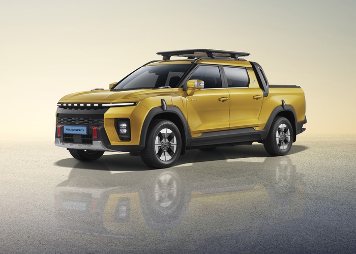 KG모빌리티 무쏘 EV