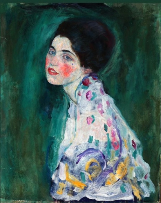 클림트의 명작 '여인의초상'