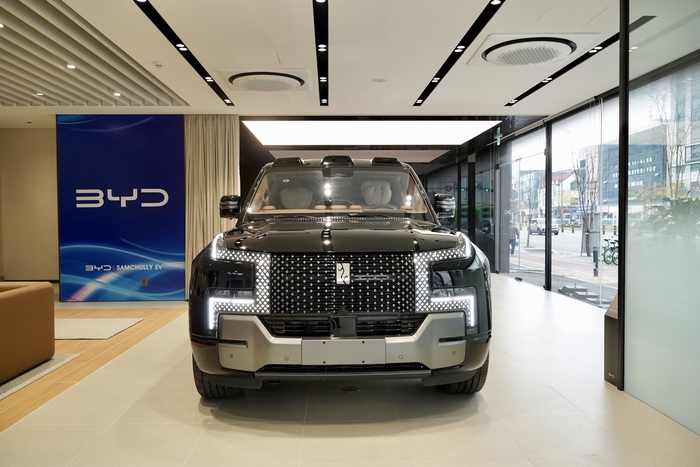 BYD, 플래그십 SUV 모델 '양왕 U8'