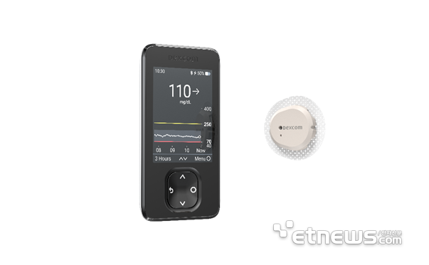 수능 시험장에서 사용 가능한 CGM '덱스콤 G7'.