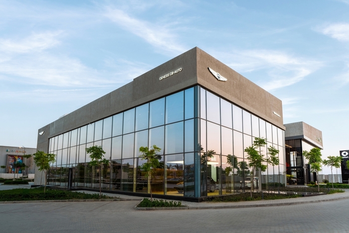 제네시스 이집트 전시장