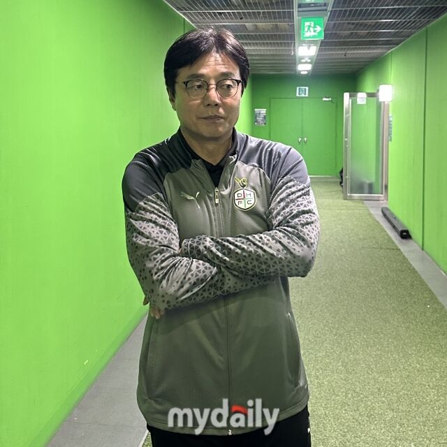 황선홍 대전 하나시티즌 감독./전주월드컵경기장=노찬혁 기자