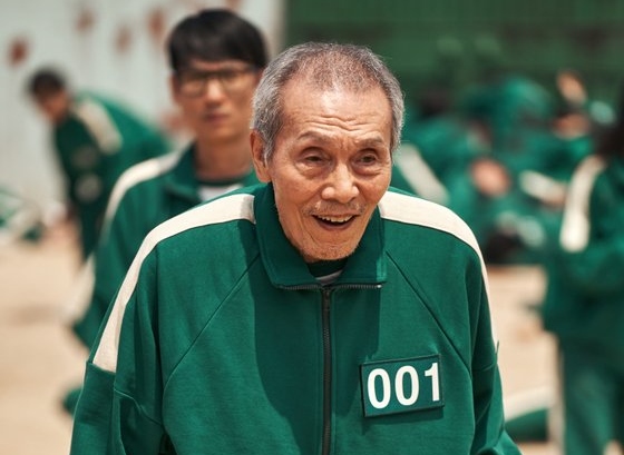 넷플릭스 '오징어 게임'에 출연한 오영수. 사진제공=넷플릭스