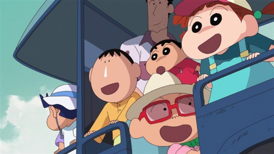 '극장판 짱구는 못말려: 초화려! 작열하는 떡잎마을 댄서즈'의 한 장면. 사진제공=CJ ENM