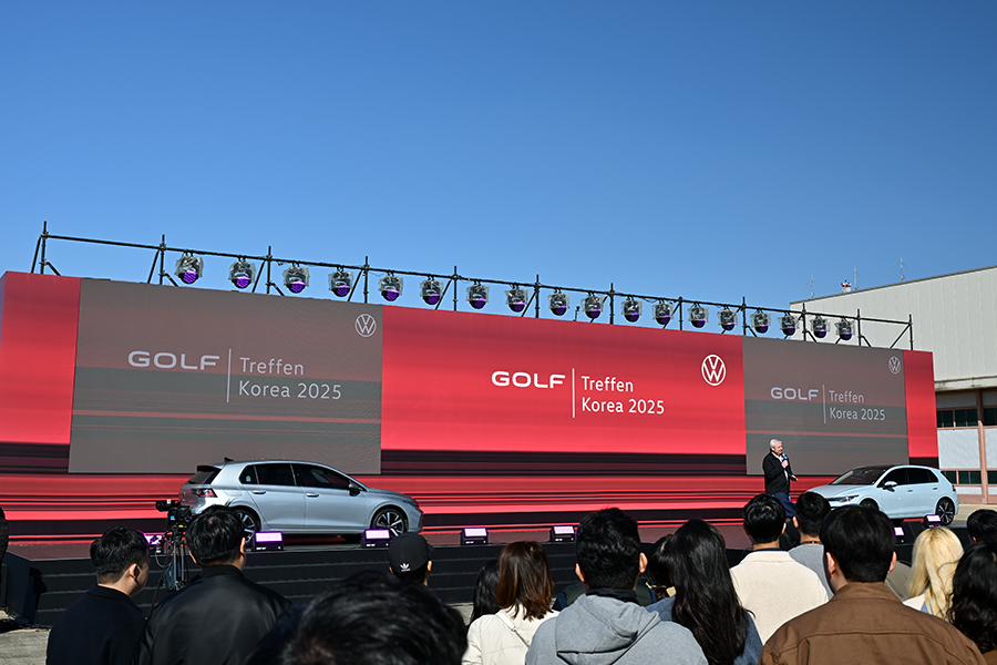 2025 폭스바겐 골프 트레펜 코리아 현장. 사진: 김학수 기자