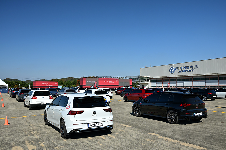 2025 폭스바겐 골프 트레펜 코리아 현장. 사진: 김학수 기자