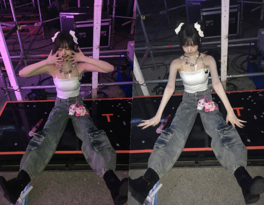  引用：リズのInstagramアカウント＾＠＠IVEのリズがベービーフェイスとグラマラスな姿を誇った。11日、リズは自身のInstagramに「心臓がドキドキ！心がドキドキ！」という文章と共にコンサートのバックステージ写真をアップロードした。写真の中のリズは華やかな美貌を見せ、目を引いた。特に彼女はコンサートで様々な衣装を披露し、ぴったりとしたクロップトップを着用して控えめなボリューム感を示し、注目を浴びた。リズは可愛らしい美貌と対照的な体型を誇り、完璧な姿を完成させた。一方、10月31日から11月2日までの3日間、ソウルのKSPO DOME（オリンピック体操競技場）にて単独コンサート「SHOW WHAT I AM」を開催したIVEは、ワールドツアーを実施する。関連する詳細情報は後日公式SNSを通じて順次告知される予定である。