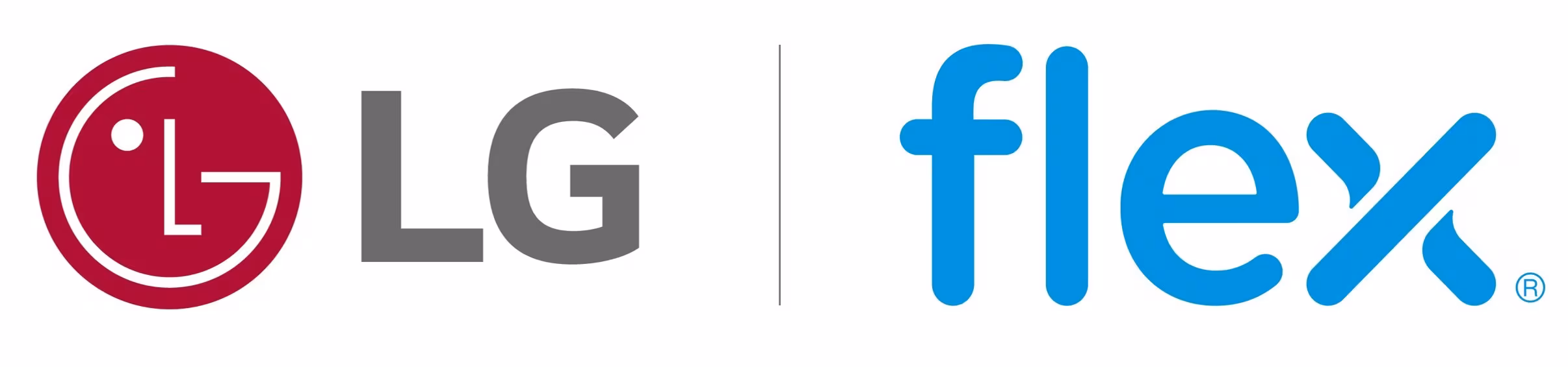 LG전자, 플렉스와 모듈형 냉각 솔루션을 공동 개발한다고 4일 밝혔다. 사진은 LG전자와 플렉스의 로고/LG전자 제공