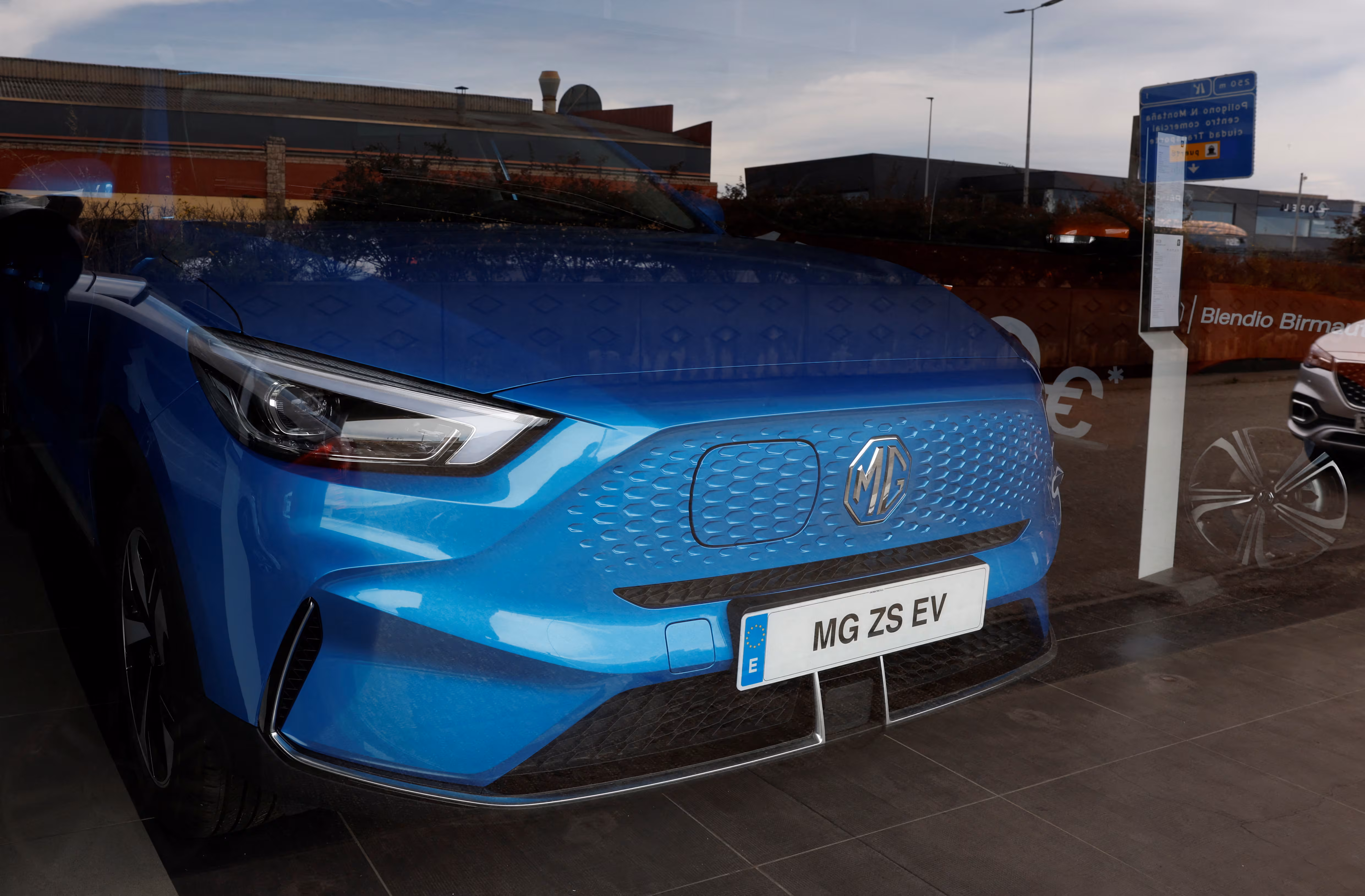 중국 국영 상하이자동차(SAIC) 산하 브랜드 MG(모리스 개러지)의 전기차 ZS. /연합뉴스