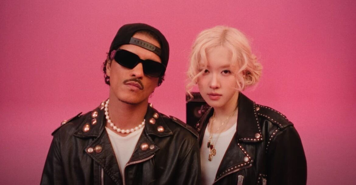 브루노 마스(왼쪽), 로제. / 로제 '아파트' 뮤직비디오 캡처