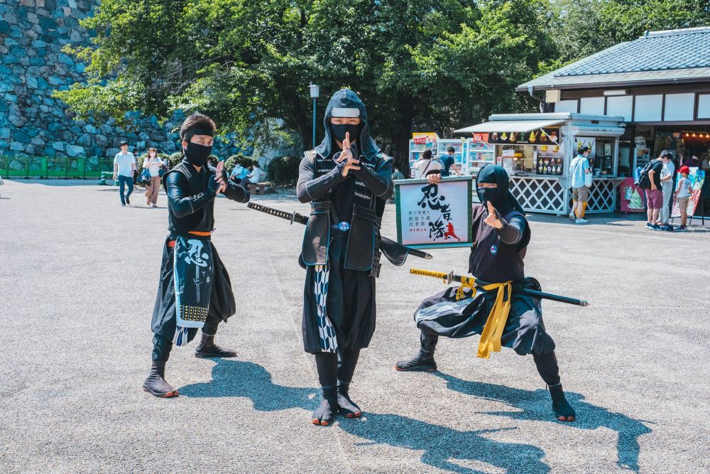 나고야성에 숨어 있는 닌자 / 사진=unsplash@Romeo A