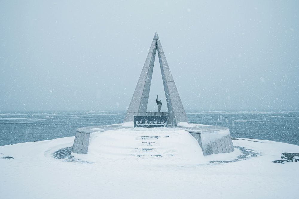 5월에 눈 내리는 왓카나이 / 사진=unsplash@鱼 鱼