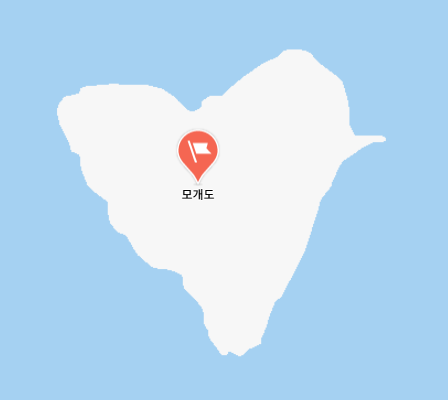 여수 모개도 하트섬 / 사진=네이버 지도 캡처