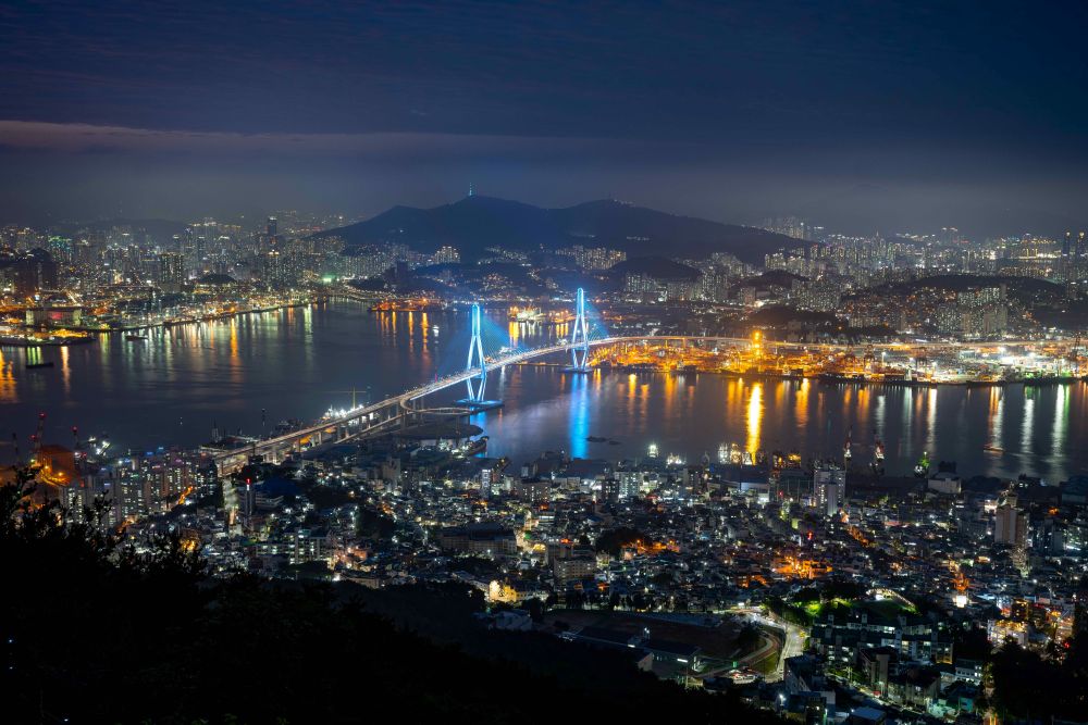 봉래산에서 바라 본 모습 / 사진=한국관광공사 포토코리아@부산울산지사 디자인글꼴