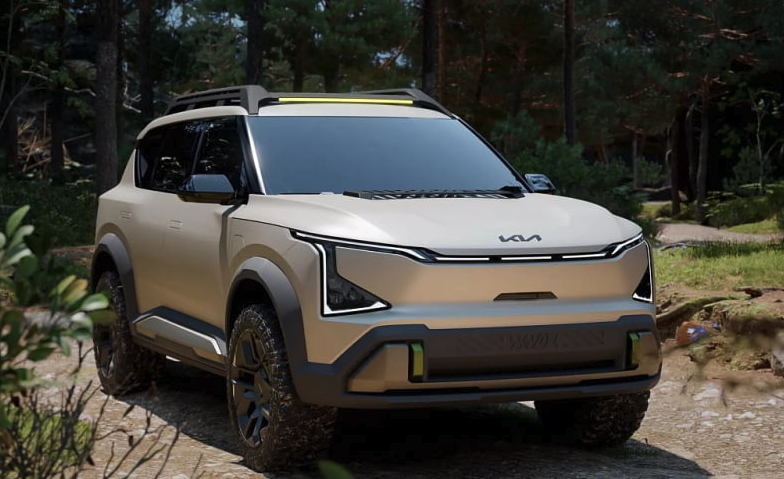 기아 EV5 위켄드 콘셉트 공개 현대적인 오프로더 모델