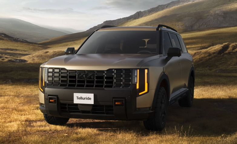 기아 텔루라이드 2세대 모델 공개 컬리넌이 보이는 디자인?