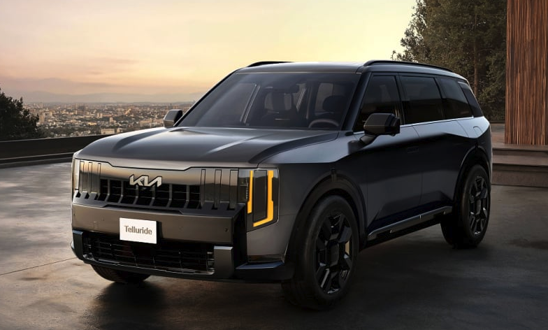 기아 텔루라이드 2세대 모델 공개 컬리넌이 보이는 디자인?