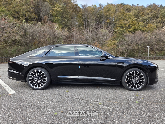 그랜저 하이브리드 캘리그래피. 양평 | 원성윤 socool@sportsseoul.com