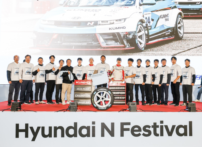 금호타이어, 2025 현대N페스티벌 eN1클래스3관왕. 사진 | 금호타이어
