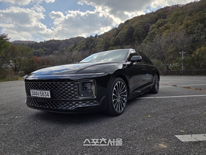 그랜저 하이브리드 캘리그래피. 양평 | 원성윤 socool@sportsseoul.com