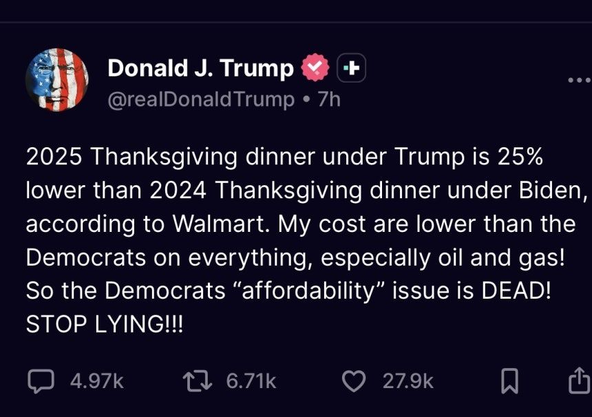 引用:トゥルース・ソーシャル