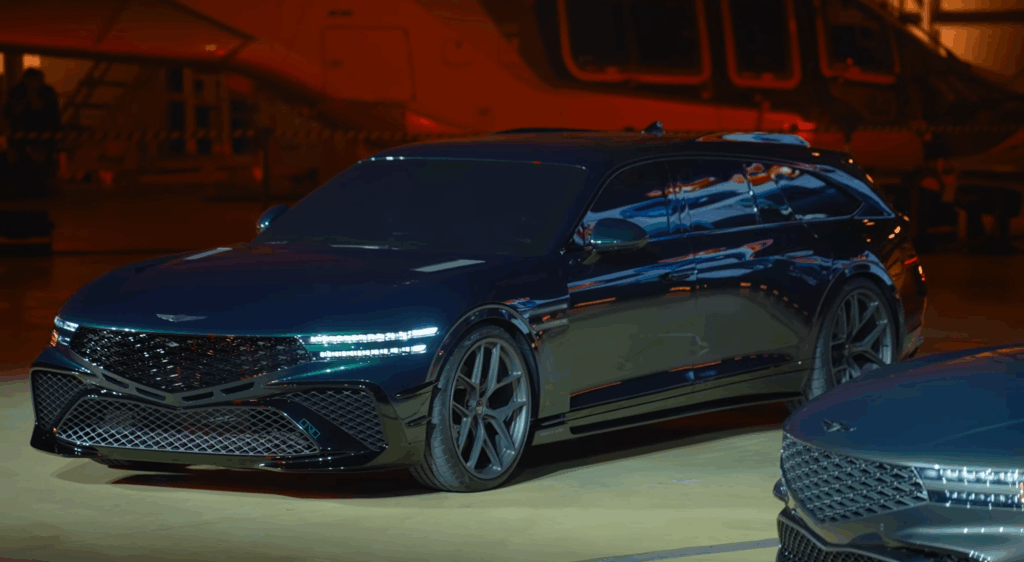 제네시스 G90 윙백 콘셉트 디자인