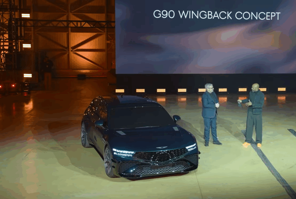 제네시스 G90 윙백 콘셉트 제원