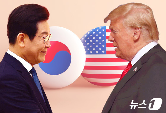 South Korea President Lee Jae Myung (Left), U.S. President Donald Trump (Right) / Courtesy of News1