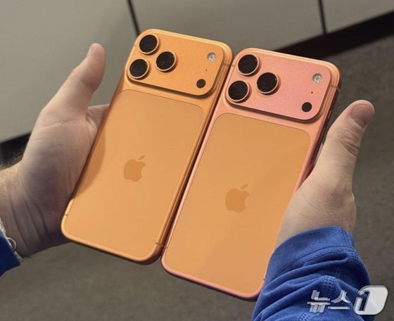  Orange iPhone 17 Pro units turning rose gold is occurring worldwide / Capture from Reddit