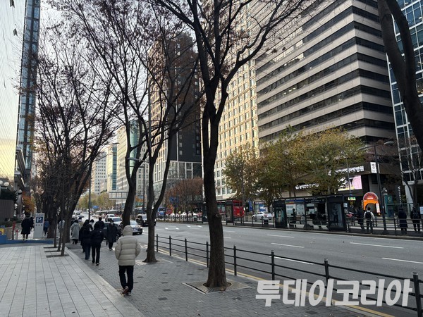 ▲ 서울 시내에서 시민들이 발걸음을 옮기고 있다. 사진=투데이코리아