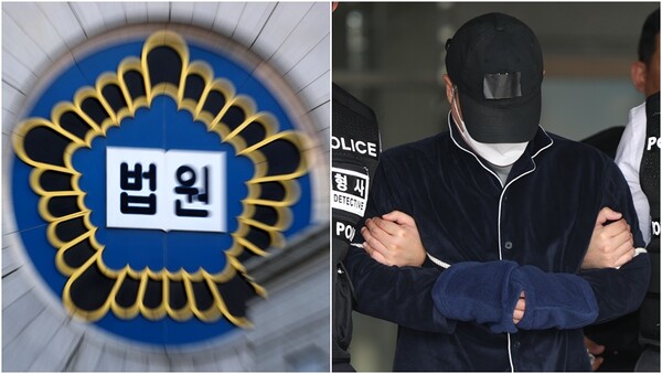 기사와 상관 없는 자료사진(왼),  일가족 5명을 살해한 50대 남성 이모 씨(오). ⓒ뉴스1 