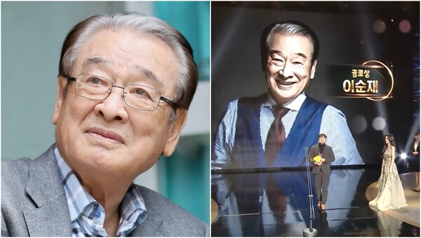 배우 고(故) 이순재. ⓒ뉴스1, 2025 MBC 연기대상