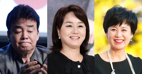 백종원 더본코리아 대표(왼쪽), 방송인 이경실(가운데), 방송인 박미선. ⓒ뉴스1
