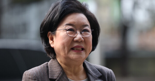 초대 기획예산처 장관 후보자로 지명된 이혜훈 전 국민의힘 의원이 29일 오전 서울 중구 예금보험공사에 마련된 인사청문회 준비 사무실로 첫 출근하며 소감을 밝히고 있다. ⓒ 뉴스1