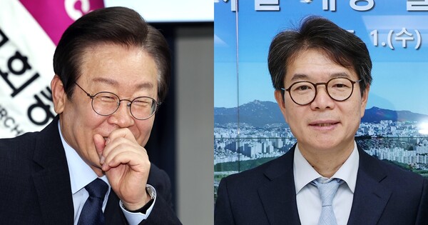 이재명 대통령(왼쪽), 정원오 서울 성동구청장(오른쪽). ⓒ뉴스1