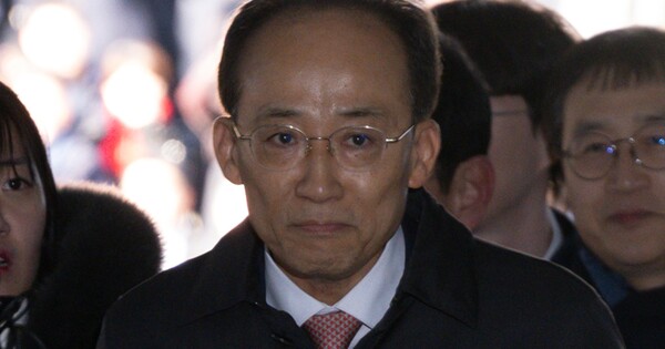 계엄 해제 표결 방해 혐의를 받는 추경호 국민의힘 전 원내대표가 2일 서울 서초구 서초동 서울중앙지방법원에서 열린 구속 전 피의자심문(영장실질심사)에 출석하고 있다. ⓒ뉴스1