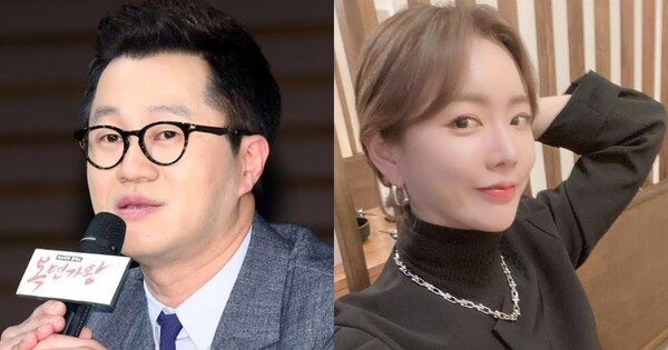 코미디언 지상렬(좌), 쇼호스트 신보람(우). ⓒ뉴스1, SNS
