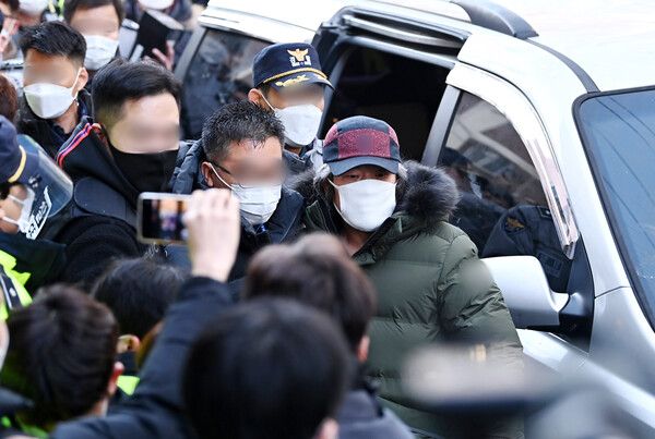 출소 당시 조두순의 모습. ⓒ뉴스1 