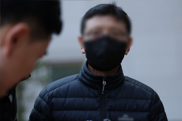 2일 구속 전 피의자 심문(영장실질심사)에 출석한 60대 선장 A씨. ⓒ뉴스1 