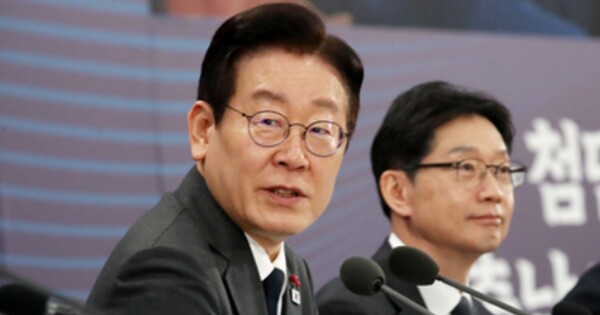 이재명 대통령이 5일 오후 충남 천안 한국기술교육대학교에서 열린 ‘충남의 마음을 담다’ 타운홀미팅 간담회에서 발언하고 있다. ⓒ뉴스1
