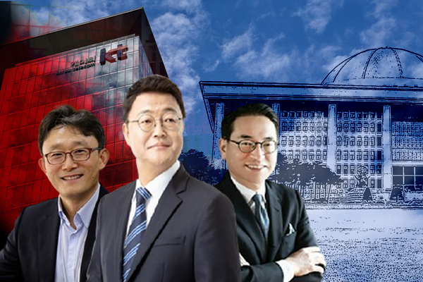 박윤영, 주형철, 홍원표. KT 새얼굴 후보 3인의 윤곽이 좁혀졌다. 이들 중 누가 KT의 흑역사를 끊어낼 수 있을까. ⓒ허프포스트코리아
